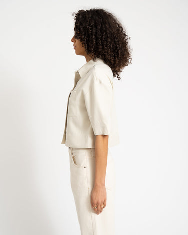 TILTIL Mine Shortsleeve Blouse Offwhite - Things I Like Things I Love