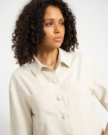 TILTIL Mine Shortsleeve Blouse Offwhite - Things I Like Things I Love