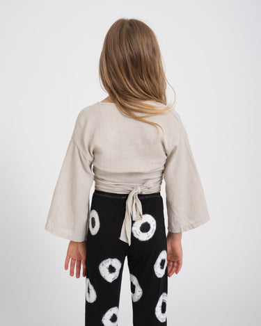 TILTIL Mini Sunny Linen Top Beige One Size - Things I Like Things I Love