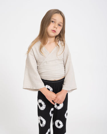 TILTIL Mini Sunny Linen Top Beige One Size - Things I Like Things I Love