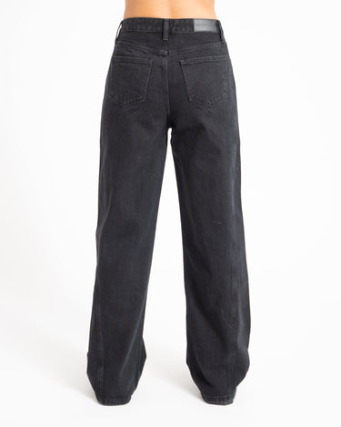 TILTIL Missy HR Relaxed Seam Jeans Black - Things I Like Things I Love