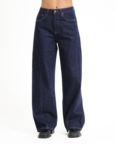 TILTIL Missy HR Relaxed Seam Jeans Donkerblauw - Things I Like Things I Love