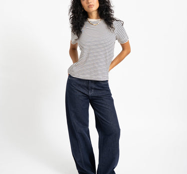 TILTIL Missy HR Relaxed Seam Jeans Donkerblauw - Things I Like Things I Love