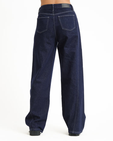 TILTIL Missy HR Relaxed Seam Jeans Donkerblauw - Things I Like Things I Love