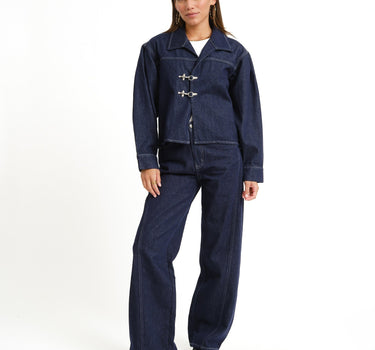 TILTIL Missy HR Relaxed Seam Jeans Donkerblauw - Things I Like Things I Love