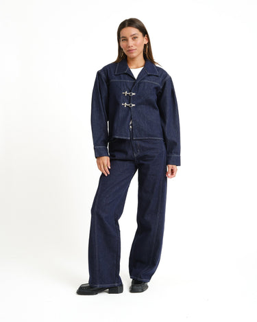 TILTIL Missy HR Relaxed Seam Jeans Donkerblauw - Things I Like Things I Love