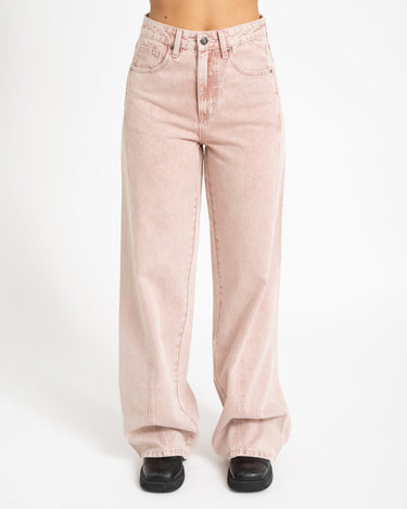 TILTIL Missy HR Relaxed Seam Jeans Pink - Things I Like Things I Love