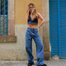 TILTIL Missy Relaxed Seam Jeans Blue - Things I Like Things I Love