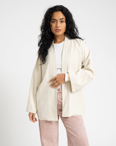 TILTIL Miya Rayon Kimono Offwhite - Things I Like Things I Love