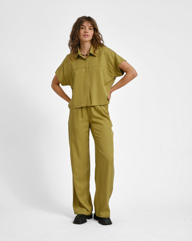 TILTIL Moni Pants Tencel Green - Things I Like Things I Love