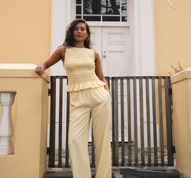 TILTIL Moni Pants Tencel Yellow - Things I Like Things I Love
