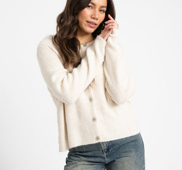TILTIL Monica Cardigan Off - white One Size - Things I Like Things I Love