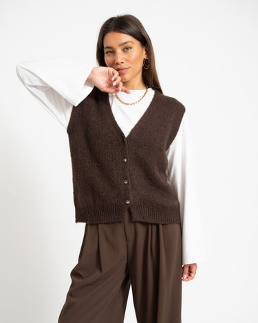 TILTIL Monica Gilet Bruin - Things I Like Things I Love