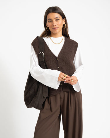 TILTIL Monica Gilet Bruin - Things I Like Things I Love