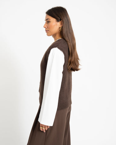 TILTIL Monica Gilet Bruin - Things I Like Things I Love