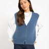 TILTIL Monica Gilet Donkerblauw - Things I Like Things I Love