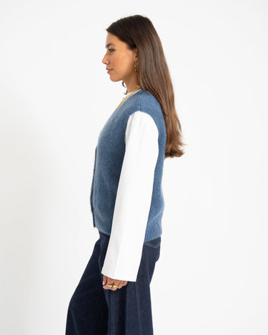 TILTIL Monica Gilet Donkerblauw - Things I Like Things I Love