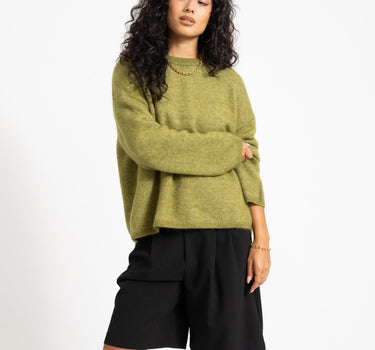TILTIL Mulla Mohair Pullover Groen - Things I Like Things I Love