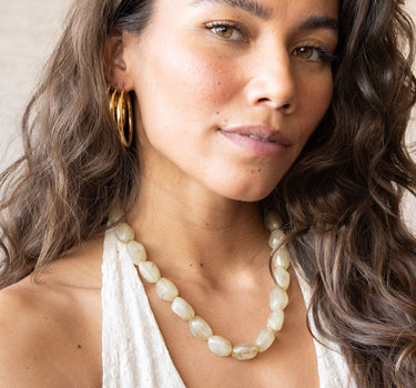 TILTIL Necklace Bead Fish Offwhite - Things I Like Things I Love