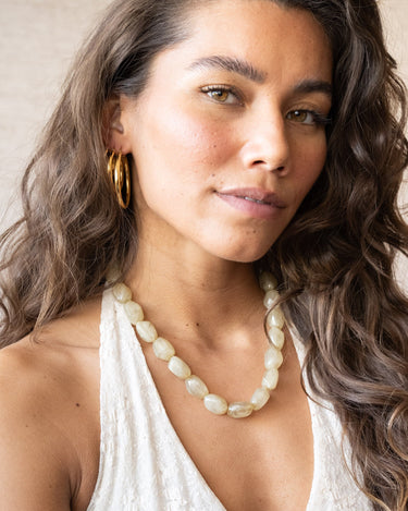 TILTIL Necklace Bead Fish Offwhite - Things I Like Things I Love