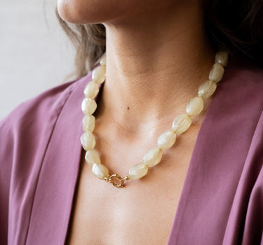 TILTIL Necklace Bead Fish Offwhite - Things I Like Things I Love