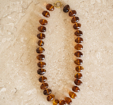 TILTIL Necklace Chunky Brown Bruin - Things I Like Things I Love