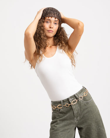 TILTIL Oval Circle Belt Goud - Things I Like Things I Love