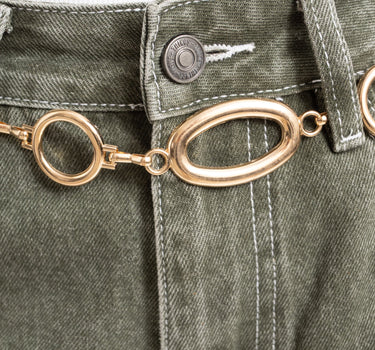TILTIL Oval Circle Belt Goud - Things I Like Things I Love