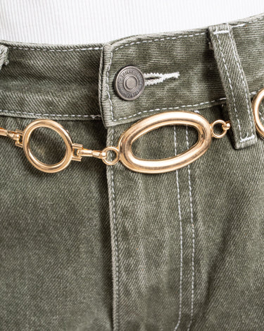 TILTIL Oval Circle Belt Goud - Things I Like Things I Love