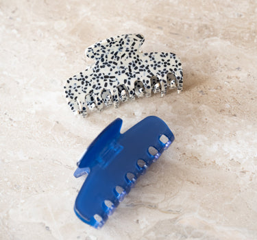 TILTIL Penny Claw Clip Shiny Blauw - Things I Like Things I Love