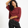 TILTIL Phoebe Shortsleeve Knit Bordeaux - Things I Like Things I Love