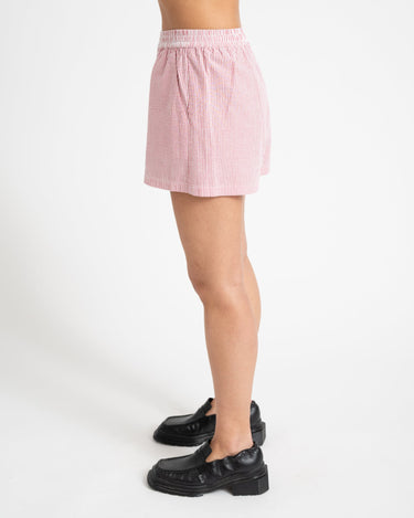 TILTIL Pippa Seersucker Short Red - Things I Like Things I Love