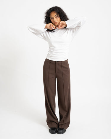 TILTIL Pleated Tammy Longsleeve Wit - Things I Like Things I Love