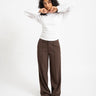 TILTIL Pleated Tammy Longsleeve Wit - Things I Like Things I Love