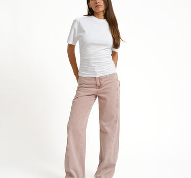 TILTIL Pleated Tammy Tee Wit - Things I Like Things I Love
