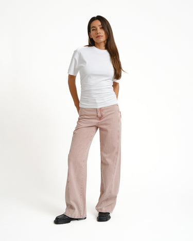 TILTIL Pleated Tammy Tee Wit - Things I Like Things I Love