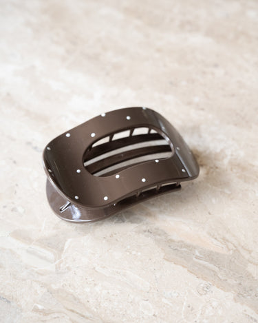 TILTIL Polkadot Honey Clip Bruin - Things I Like Things I Love