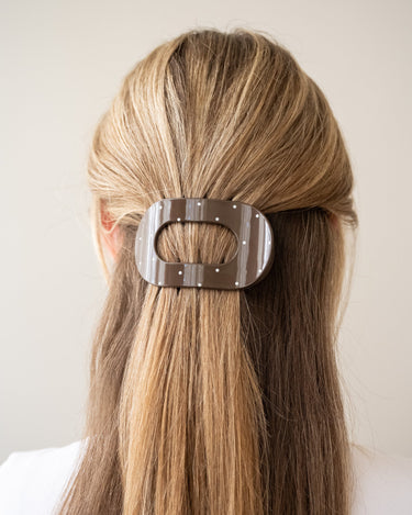 TILTIL Polkadot Honey Clip Bruin - Things I Like Things I Love