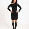 TILTIL Rody Mesh Skirt Velvet Black - Things I Like Things I Love