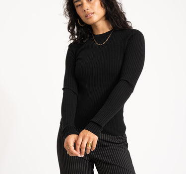 TILTIL Roelie Rib Knit Black - Things I Like Things I Love