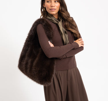 TILTIL Roellie Ribknit Bruin - Things I Like Things I Love