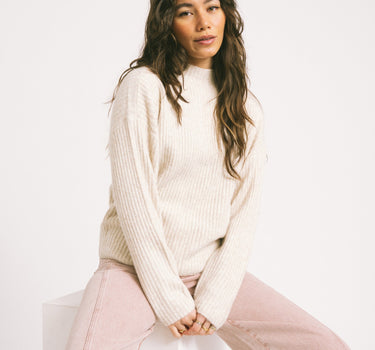 TILTIL Ronja Crewneck Knit Sand - Things I Like Things I Love