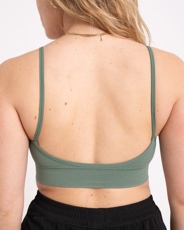 TILTIL Ruby Rib Bra Green One Size - Things I Like Things I Love