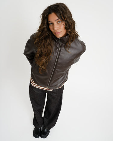 TILTIL Saar PU Bomber Bruin - Things I Like Things I Love