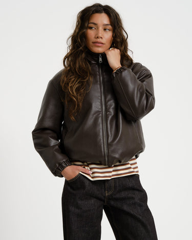TILTIL Saar PU Bomber Bruin - Things I Like Things I Love