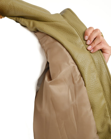 TILTIL Saar PU Bomber Groen - Things I Like Things I Love