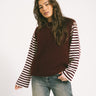 TILTIL Sabine Spencer Knit Bordeaux One Size - Things I Like Things I Love