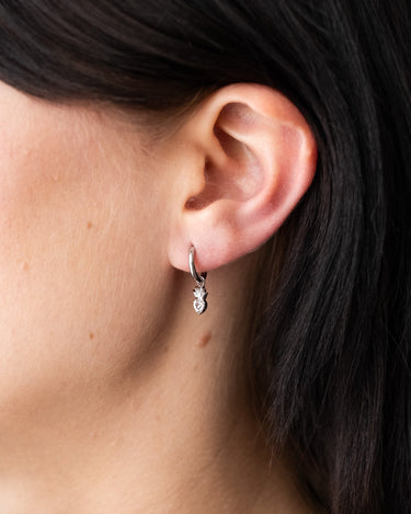 TILTIL Sacred Heart Earrings Zilver - Things I Like Things I Love