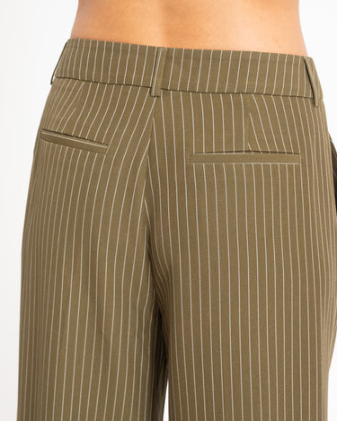 TILTIL Sanne Pinstripe Pantalon Groen - Things I Like Things I Love