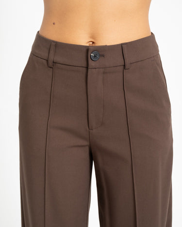 TILTIL Sanne Pintuck Pantalon Bruin - Things I Like Things I Love